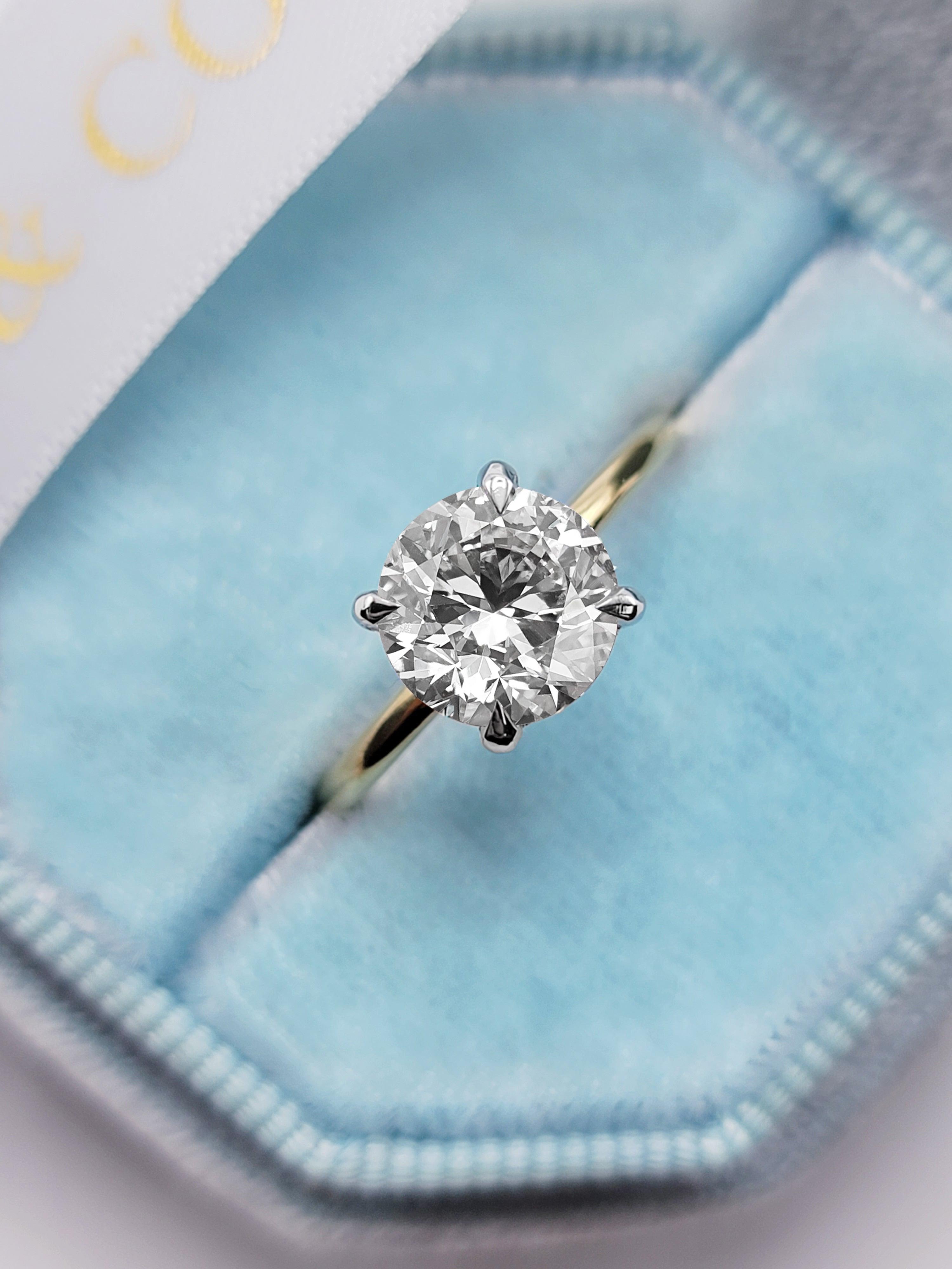 2.71 carat deals diamond price tiffany