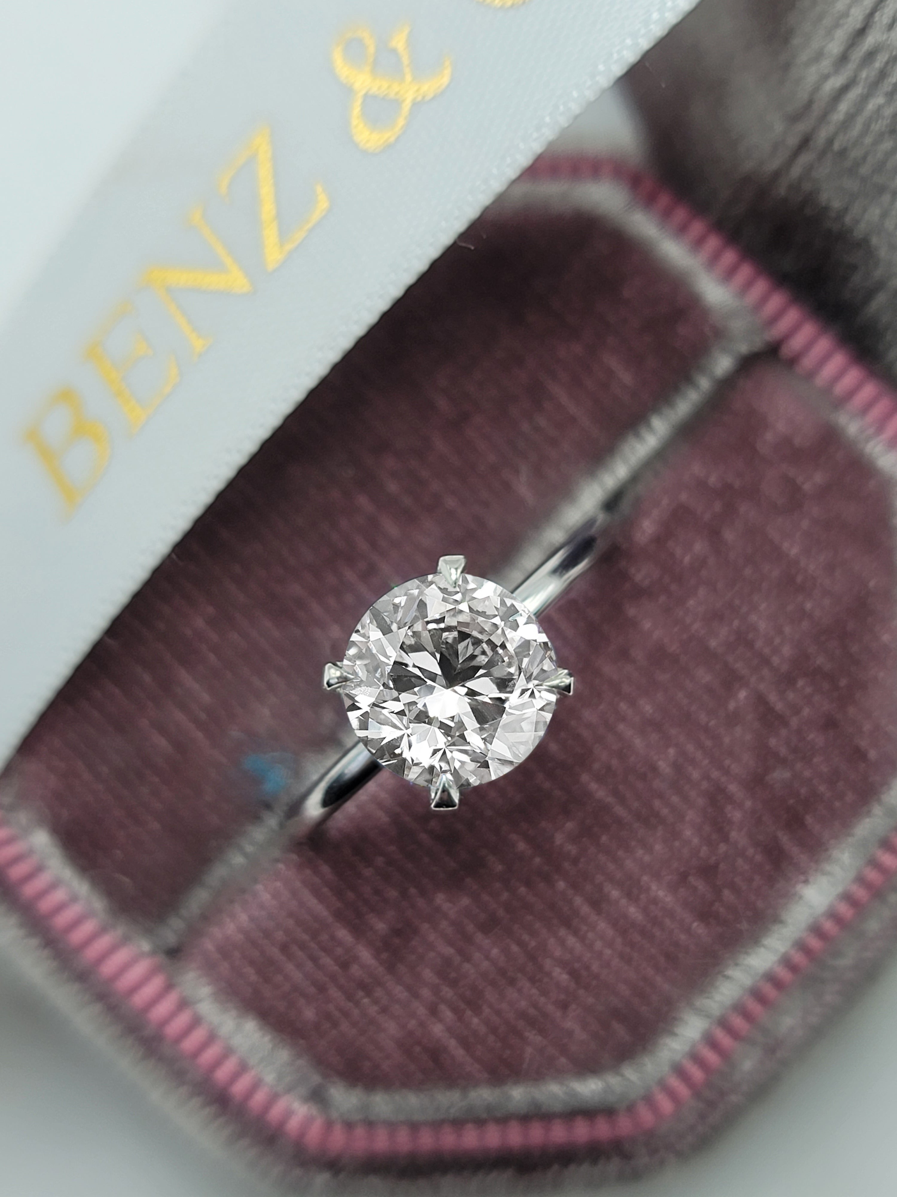 DB Classic round brilliant diamond ring