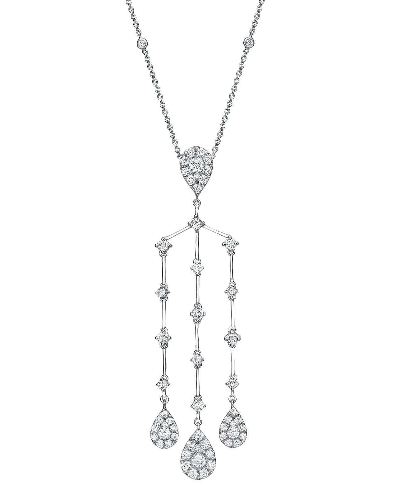 3.36 CT ILLUSION CHANDELIER NECKLACE – Benz & Co Diamonds