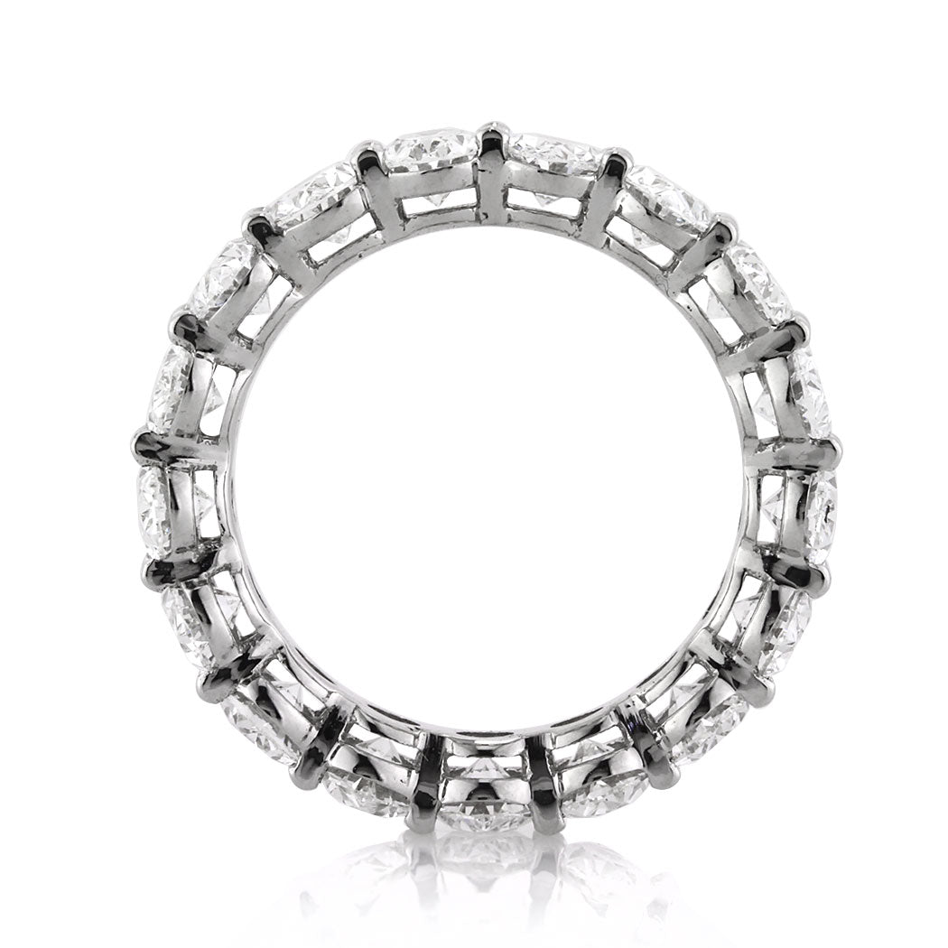 7 ct Oval Cut Diamond Eternity Band