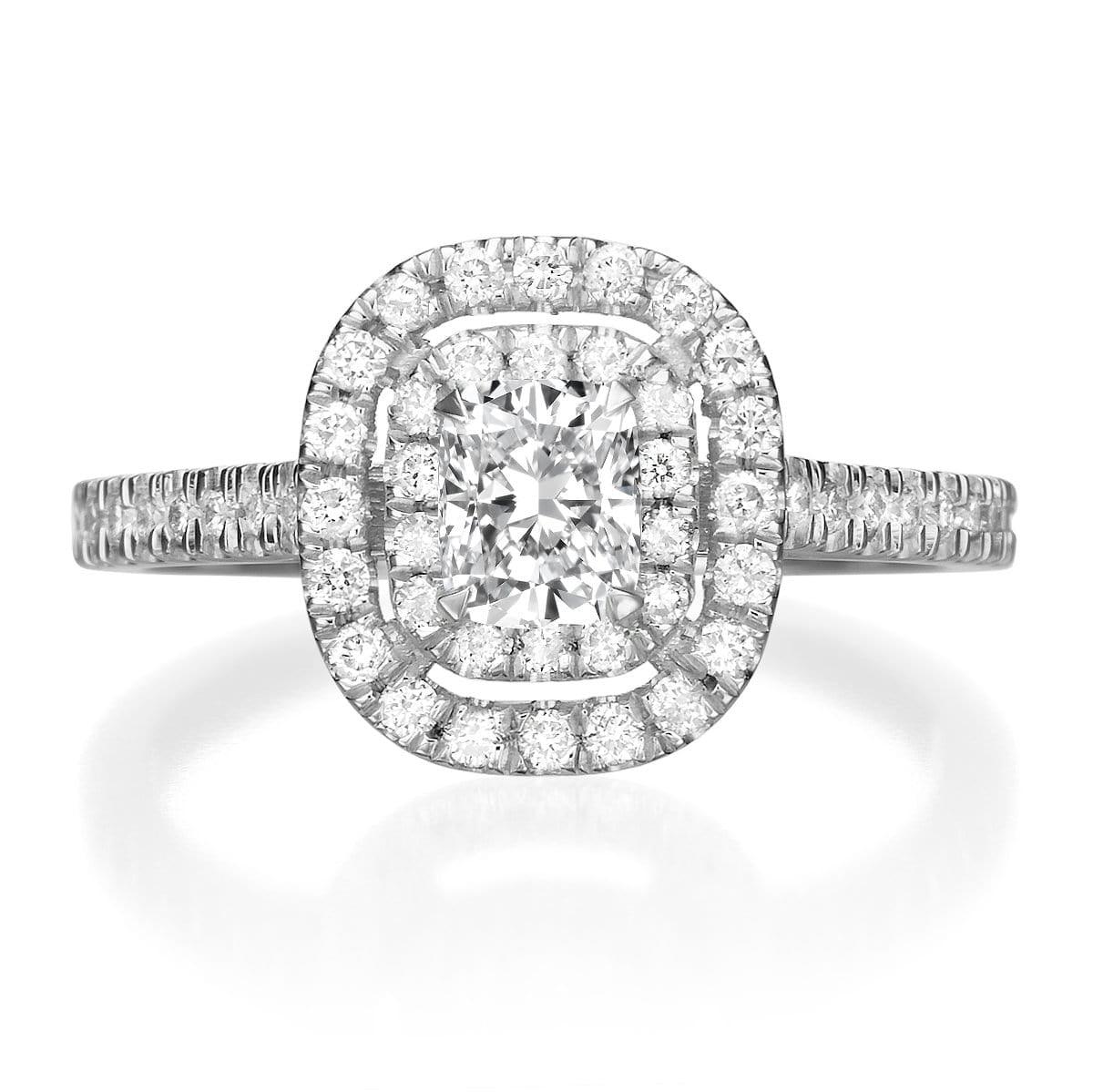 1.93 ct Cushion Cut Diamond Engagement Ring - BenzDiamonds