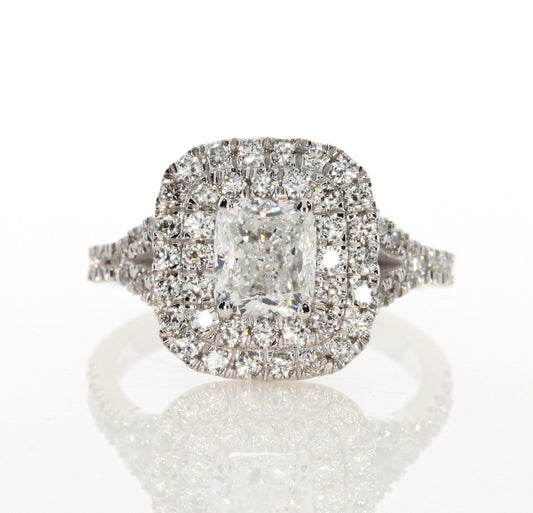 2.00 ct Cushion Cut Diamond Engagement Ring - BenzDiamonds